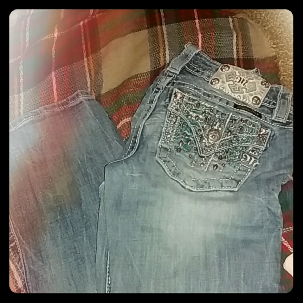 Boot-Cut Miss Me Jeans